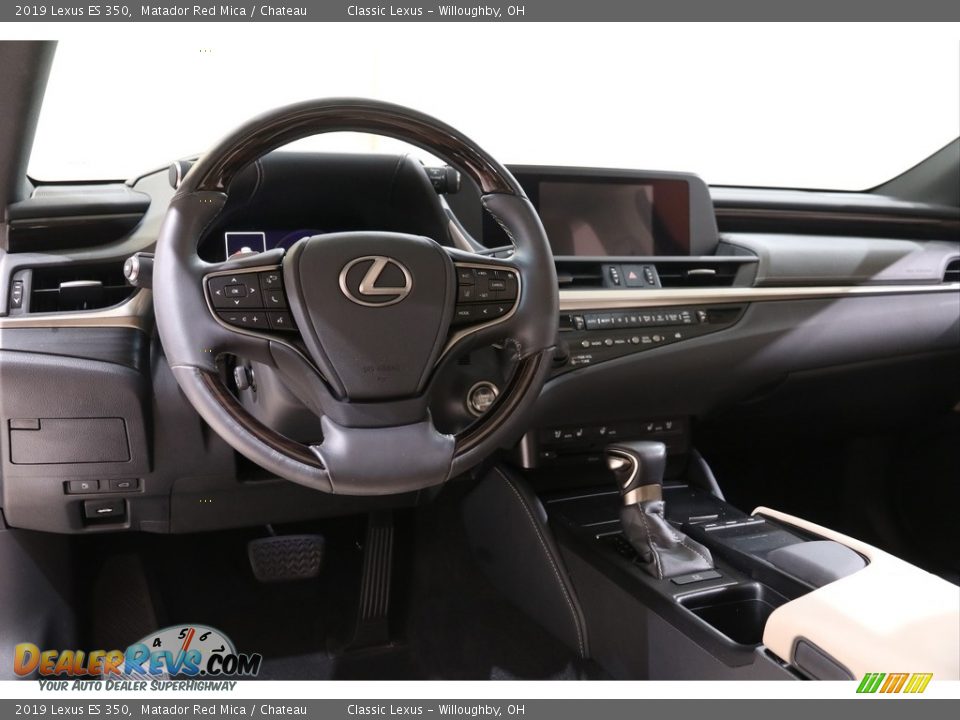 2019 Lexus ES 350 Matador Red Mica / Chateau Photo #6