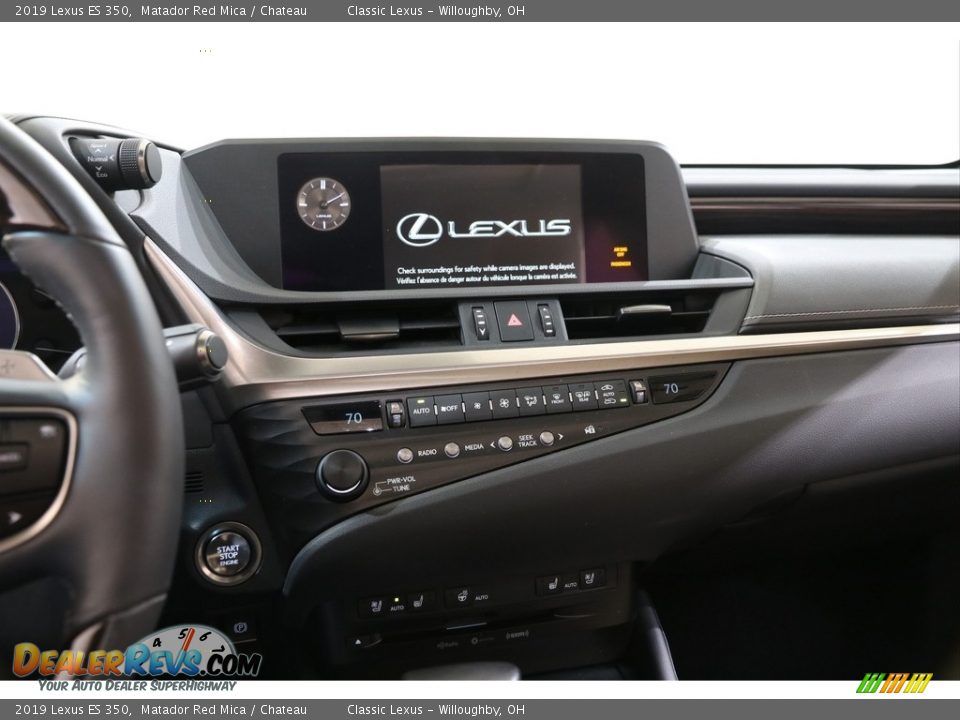 2019 Lexus ES 350 Matador Red Mica / Chateau Photo #9