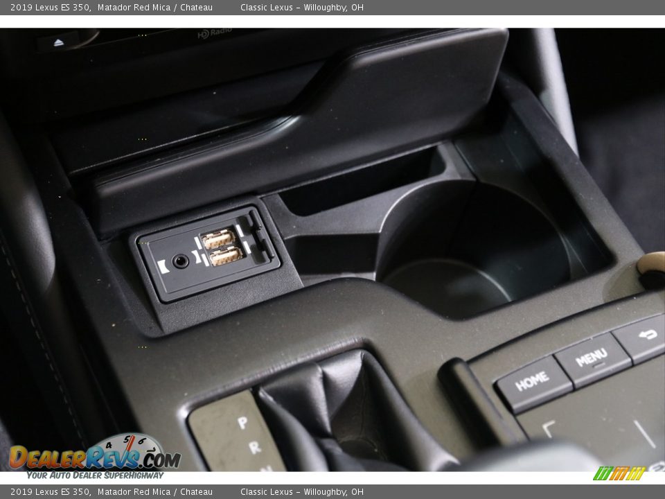 2019 Lexus ES 350 Matador Red Mica / Chateau Photo #16