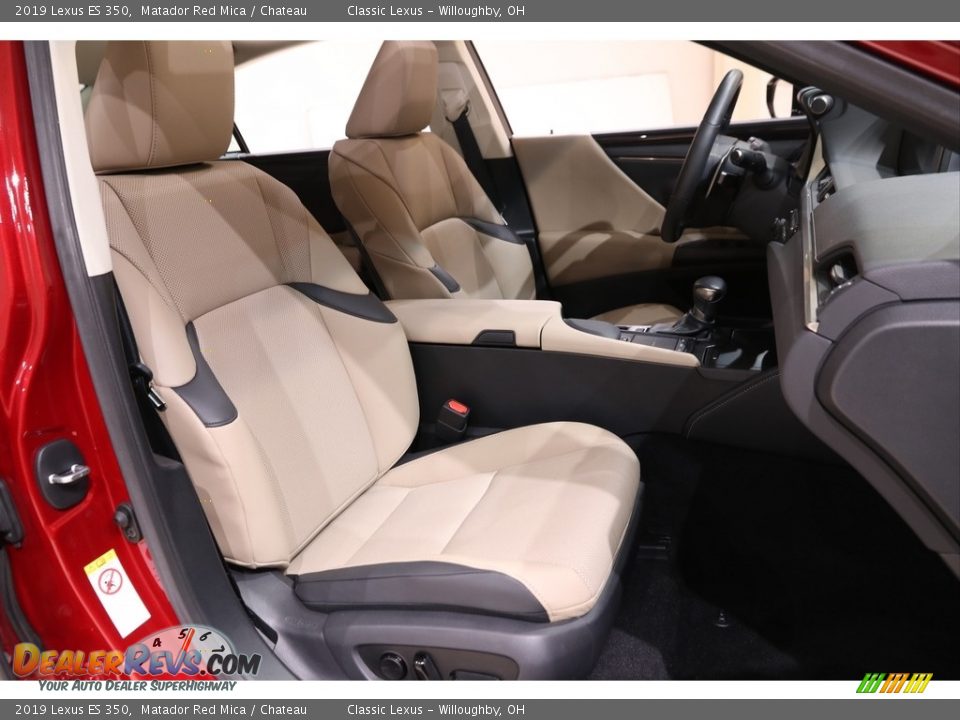 2019 Lexus ES 350 Matador Red Mica / Chateau Photo #17