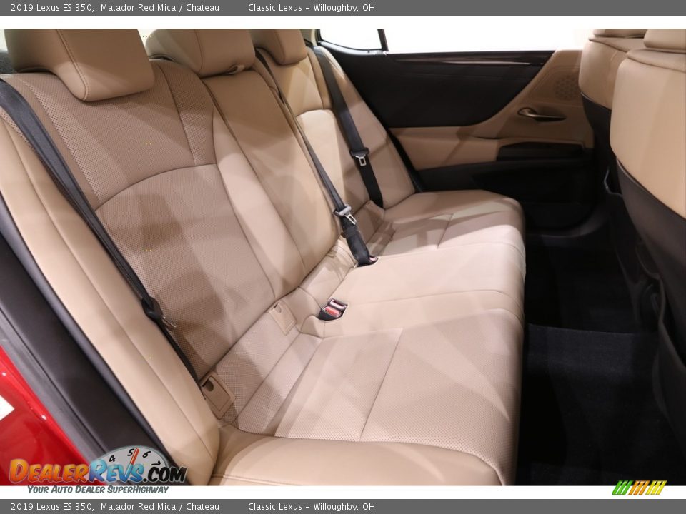 2019 Lexus ES 350 Matador Red Mica / Chateau Photo #18