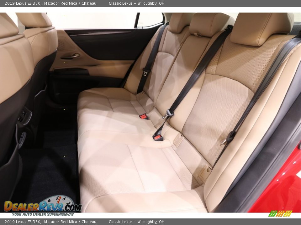 2019 Lexus ES 350 Matador Red Mica / Chateau Photo #19