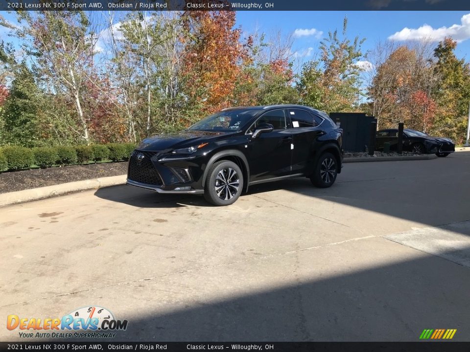 Front 3/4 View of 2021 Lexus NX 300 F Sport AWD Photo #1