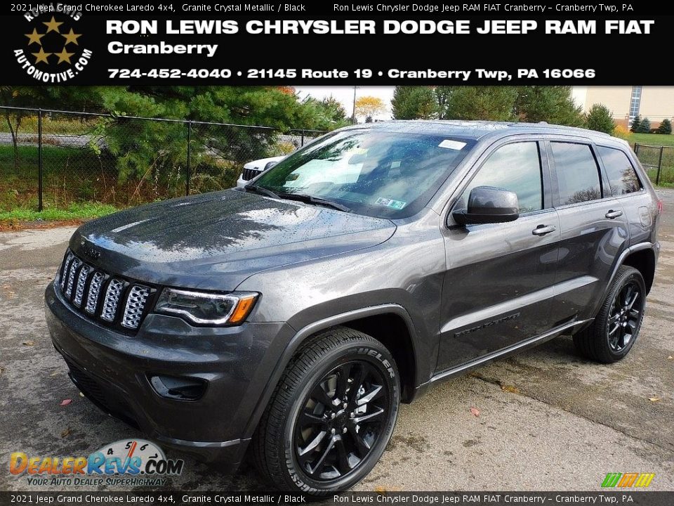 2021 Jeep Grand Cherokee Laredo 4x4 Granite Crystal Metallic / Black Photo #1