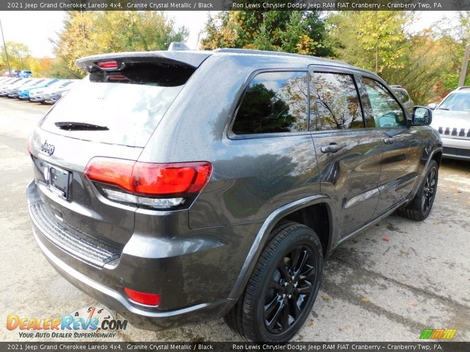 2021 Jeep Grand Cherokee Laredo 4x4 Granite Crystal Metallic / Black Photo #5