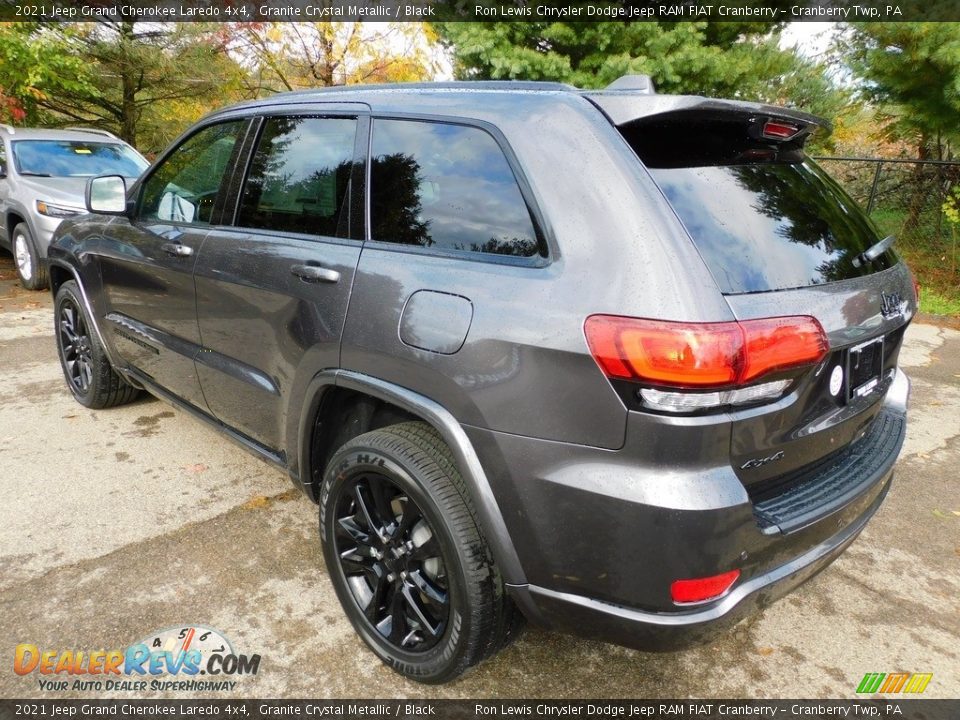 2021 Jeep Grand Cherokee Laredo 4x4 Granite Crystal Metallic / Black Photo #8