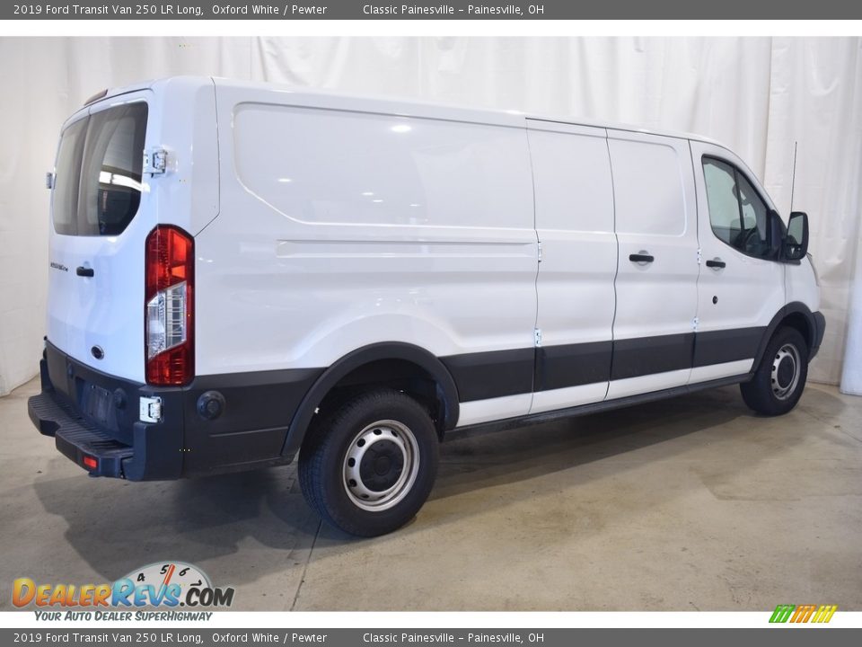 2019 Ford Transit Van 250 LR Long Oxford White / Pewter Photo #2