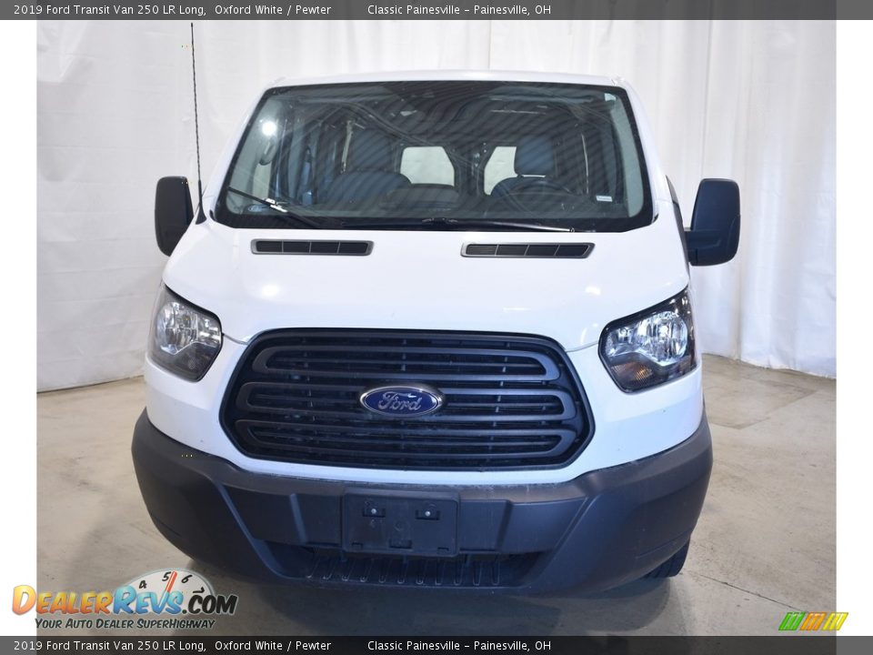 2019 Ford Transit Van 250 LR Long Oxford White / Pewter Photo #4