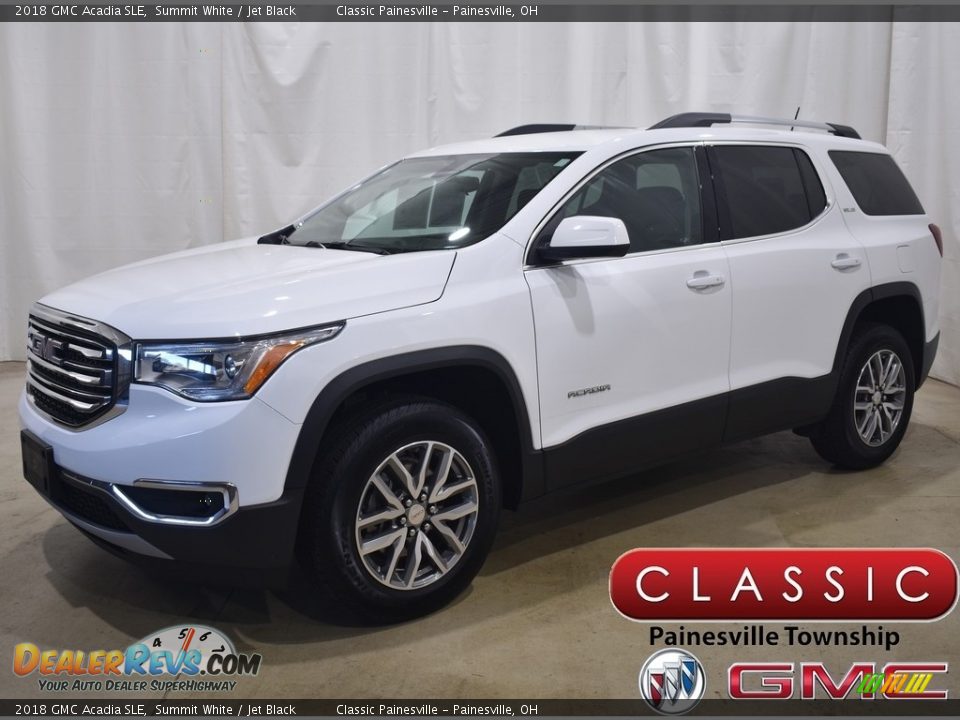 2018 GMC Acadia SLE Summit White / Jet Black Photo #1