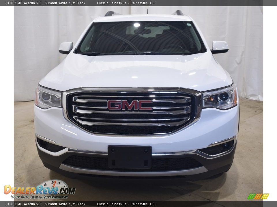 2018 GMC Acadia SLE Summit White / Jet Black Photo #4