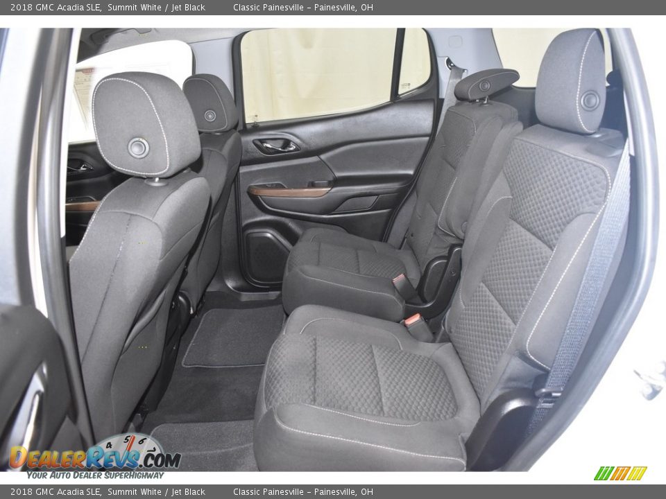 Rear Seat of 2018 GMC Acadia SLE Photo #8