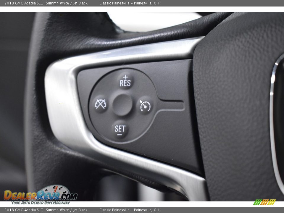 2018 GMC Acadia SLE Steering Wheel Photo #12