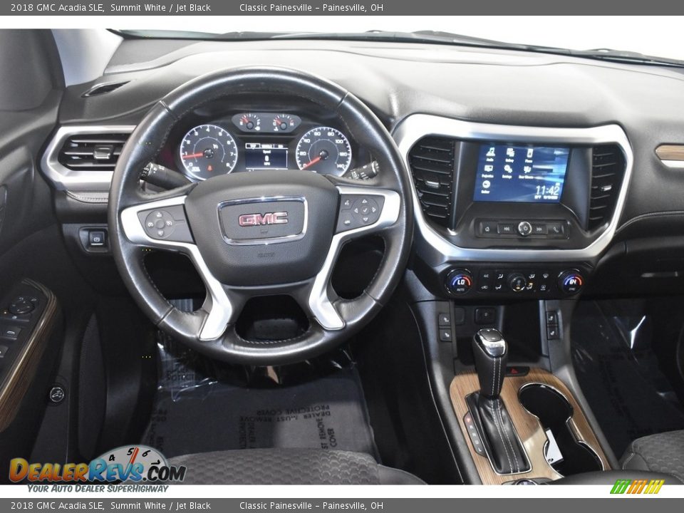 2018 GMC Acadia SLE Summit White / Jet Black Photo #13