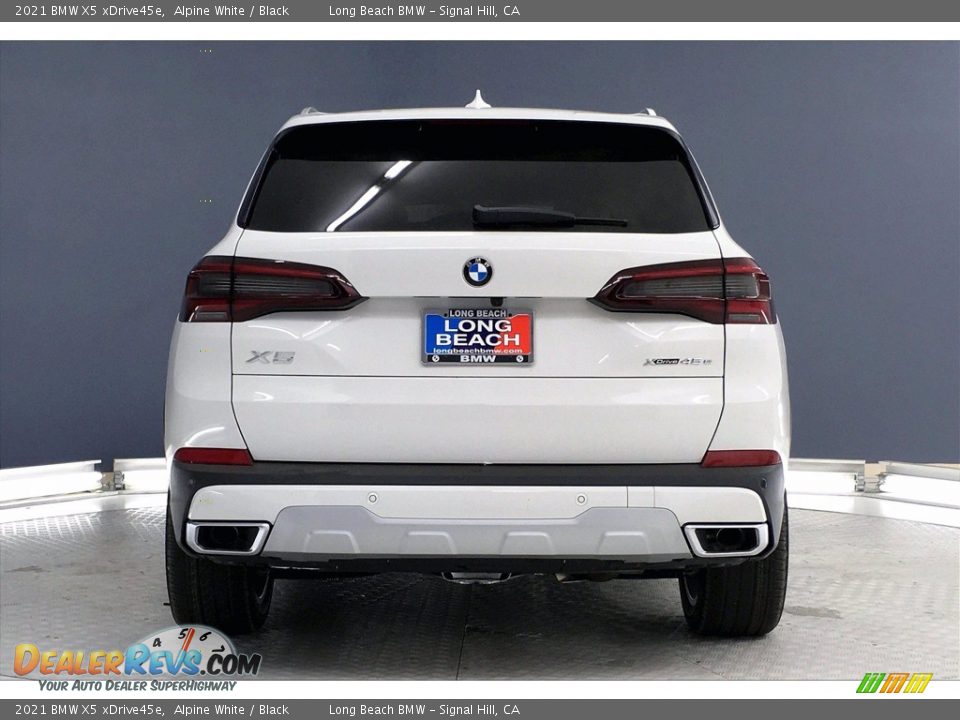 2021 BMW X5 xDrive45e Alpine White / Black Photo #4