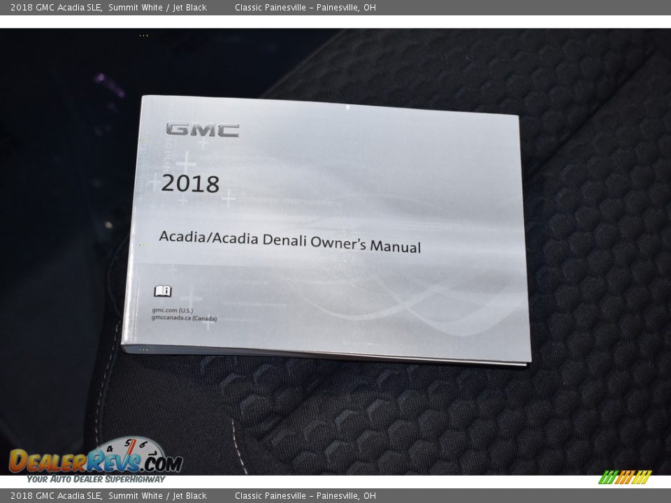 Books/Manuals of 2018 GMC Acadia SLE Photo #20