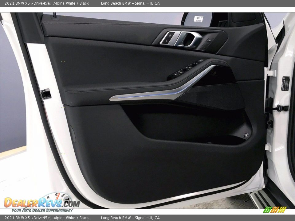 2021 BMW X5 xDrive45e Alpine White / Black Photo #13