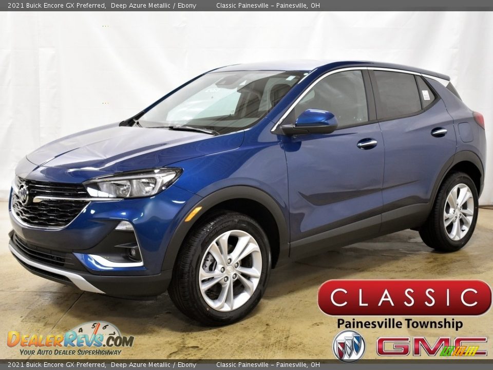 2021 Buick Encore GX Preferred Deep Azure Metallic / Ebony Photo #1