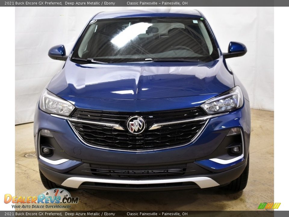 2021 Buick Encore GX Preferred Deep Azure Metallic / Ebony Photo #4