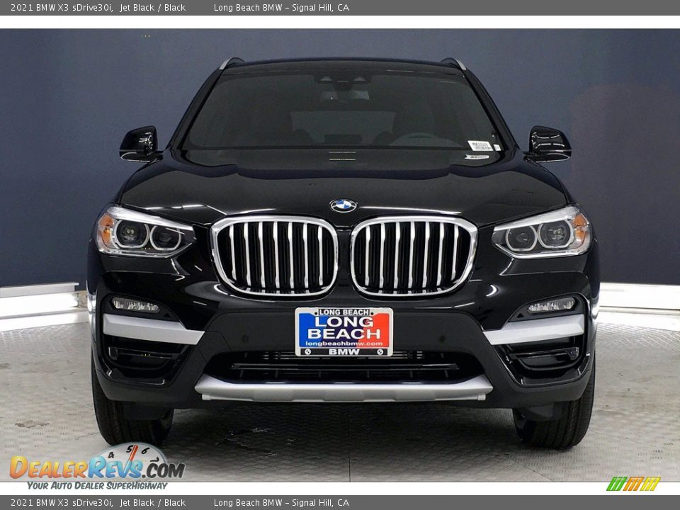 2021 BMW X3 sDrive30i Jet Black / Black Photo #2