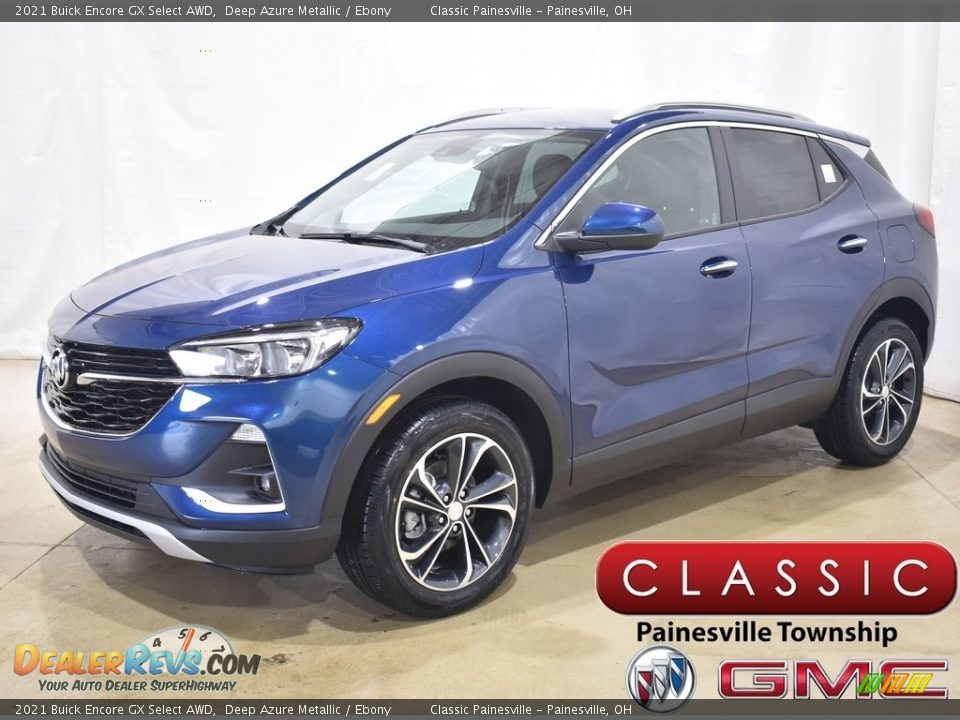 2021 Buick Encore GX Select AWD Deep Azure Metallic / Ebony Photo #1