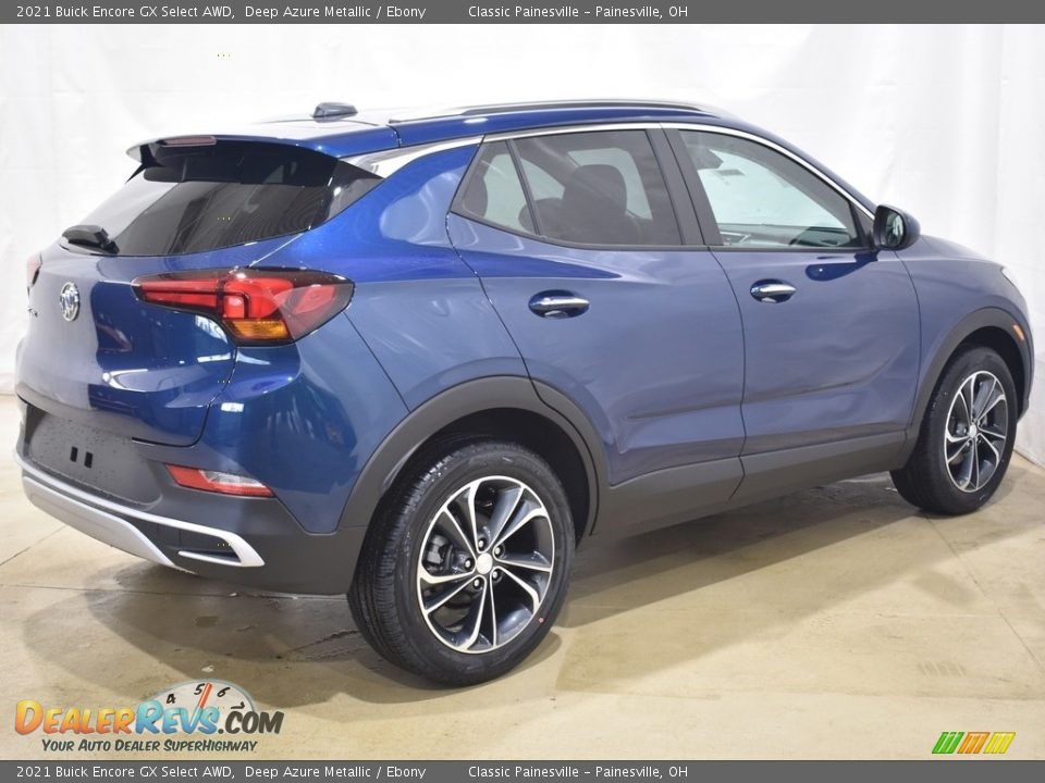 2021 Buick Encore GX Select AWD Deep Azure Metallic / Ebony Photo #2