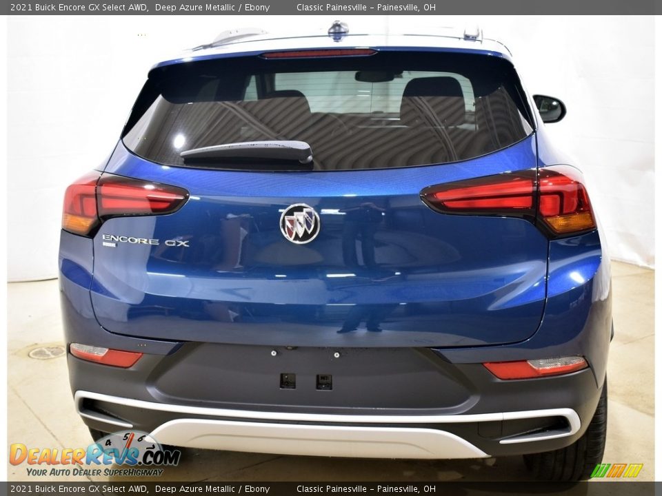 2021 Buick Encore GX Select AWD Deep Azure Metallic / Ebony Photo #3