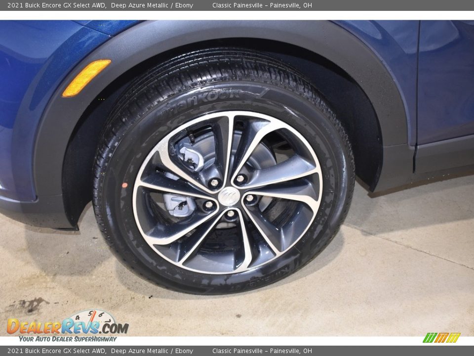 2021 Buick Encore GX Select AWD Deep Azure Metallic / Ebony Photo #5