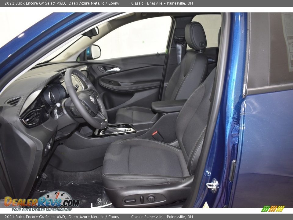 2021 Buick Encore GX Select AWD Deep Azure Metallic / Ebony Photo #6