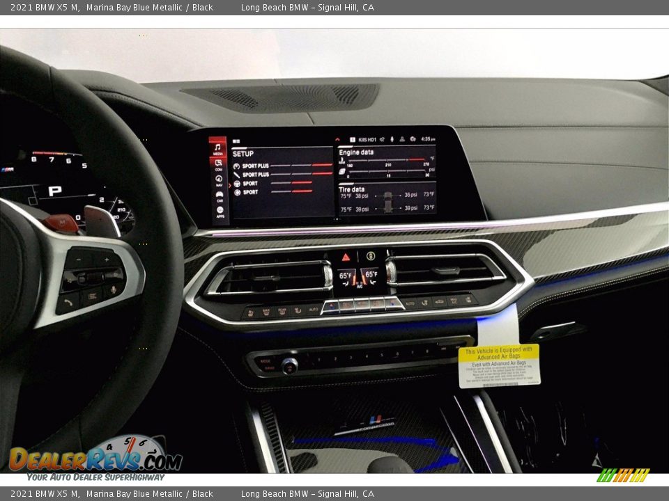 Controls of 2021 BMW X5 M  Photo #6