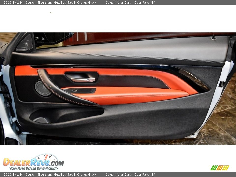 Door Panel of 2016 BMW M4 Coupe Photo #11