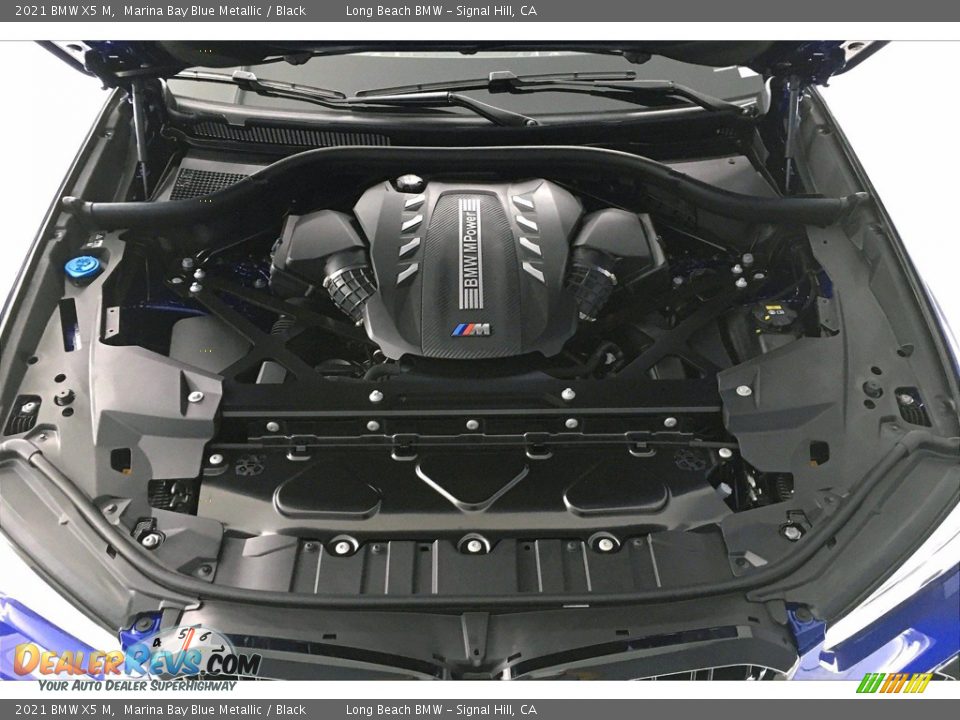 2021 BMW X5 M  4.4 Liter M TwinPower Turbocharged DOHC 32-Valve V8 Engine Photo #10