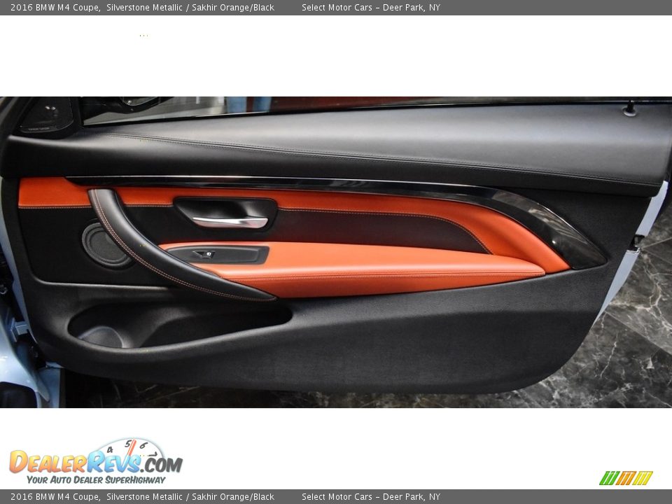 Door Panel of 2016 BMW M4 Coupe Photo #17
