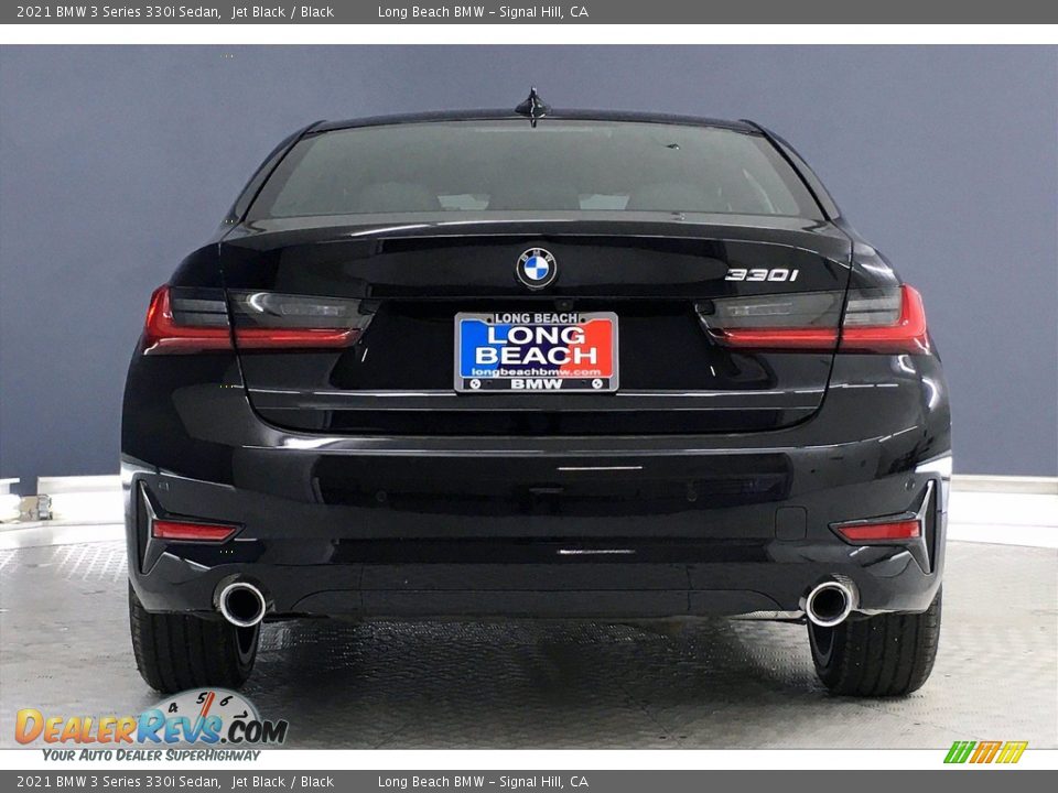 2021 BMW 3 Series 330i Sedan Jet Black / Black Photo #4