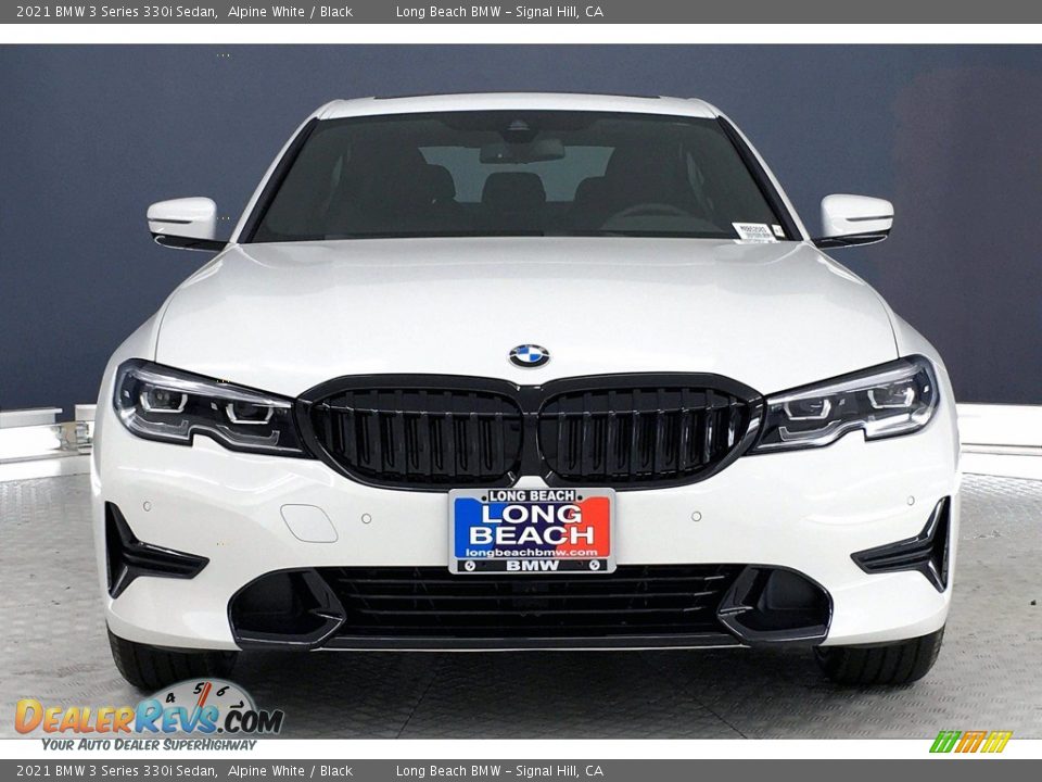 2021 BMW 3 Series 330i Sedan Alpine White / Black Photo #2