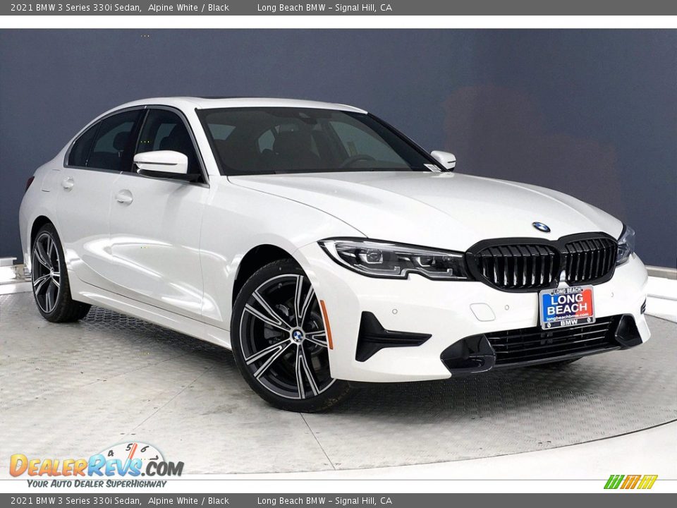 2021 BMW 3 Series 330i Sedan Alpine White / Black Photo #19