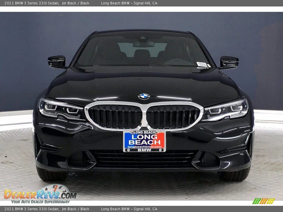 2021 BMW 3 Series 330i Sedan Jet Black / Black Photo #2