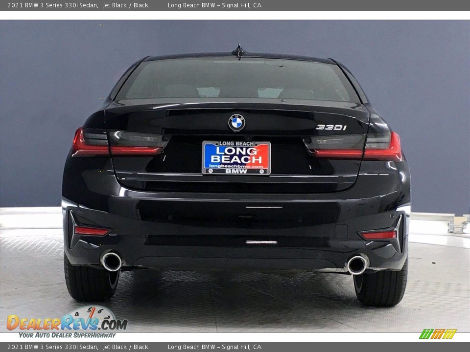 2021 BMW 3 Series 330i Sedan Jet Black / Black Photo #4