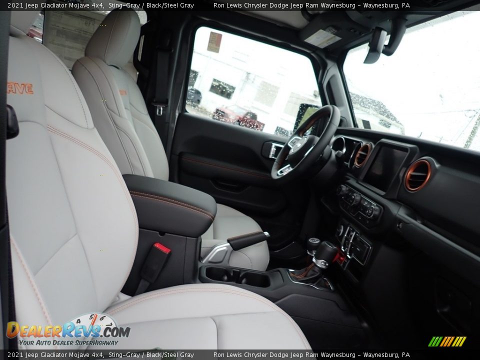 Front Seat of 2021 Jeep Gladiator Mojave 4x4 Photo #8