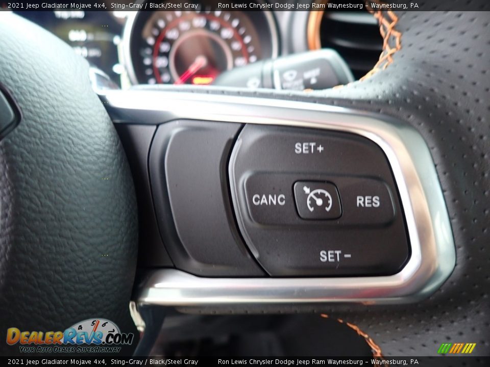 2021 Jeep Gladiator Mojave 4x4 Steering Wheel Photo #19