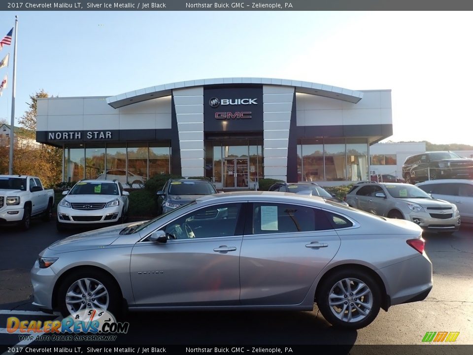 2017 Chevrolet Malibu LT Silver Ice Metallic / Jet Black Photo #1