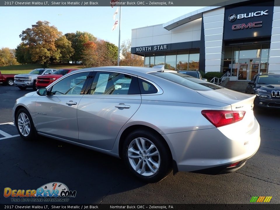 2017 Chevrolet Malibu LT Silver Ice Metallic / Jet Black Photo #12