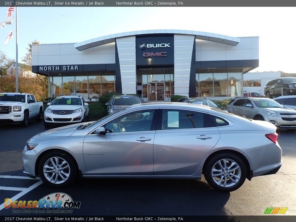 2017 Chevrolet Malibu LT Silver Ice Metallic / Jet Black Photo #13