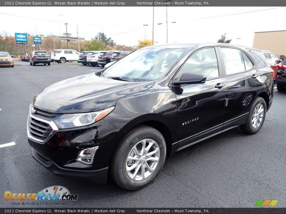 2021 Chevrolet Equinox LS Mosaic Black Metallic / Medium Ash Gray Photo #1