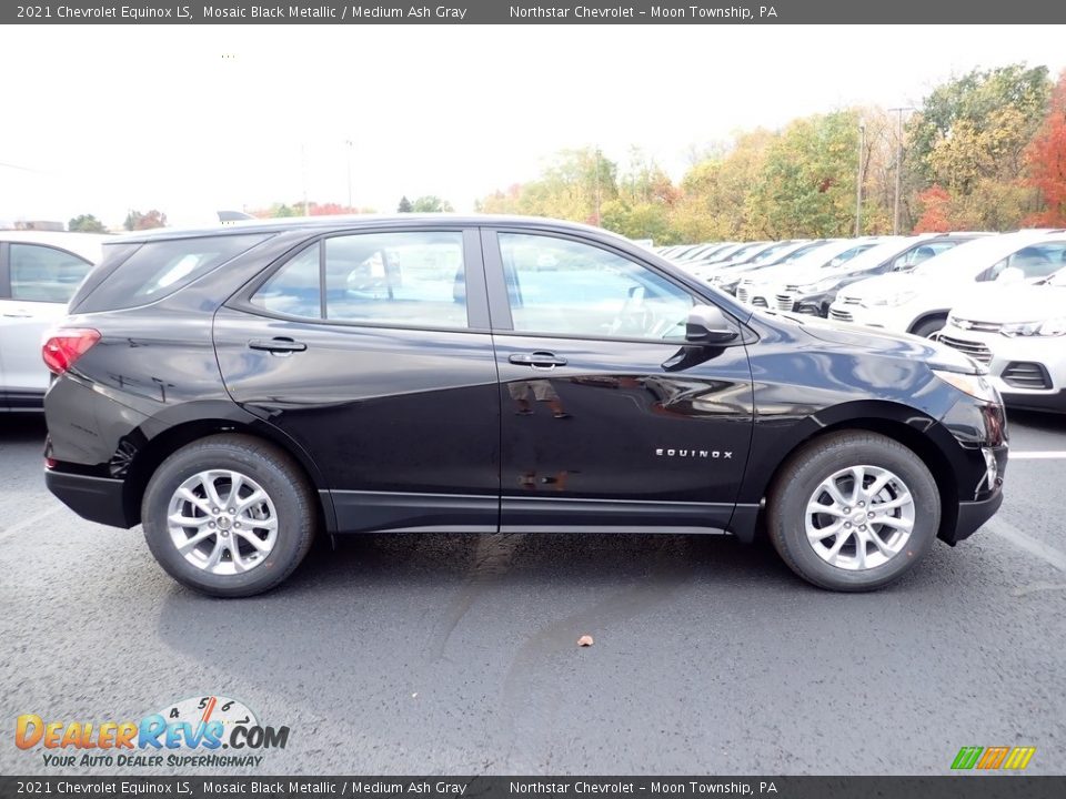 2021 Chevrolet Equinox LS Mosaic Black Metallic / Medium Ash Gray Photo #7