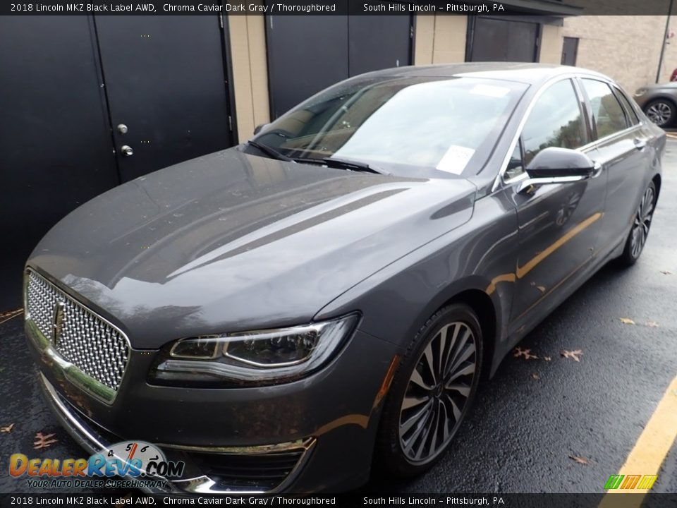 2018 Lincoln MKZ Black Label AWD Chroma Caviar Dark Gray / Thoroughbred Photo #1