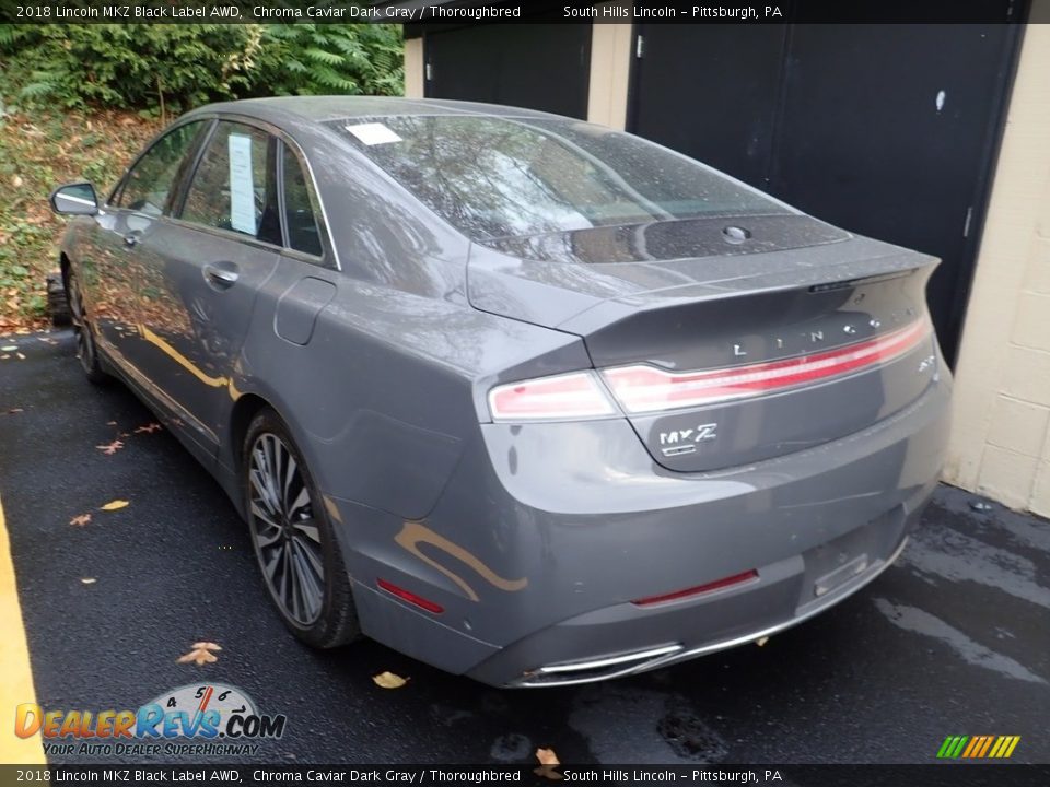 2018 Lincoln MKZ Black Label AWD Chroma Caviar Dark Gray / Thoroughbred Photo #2