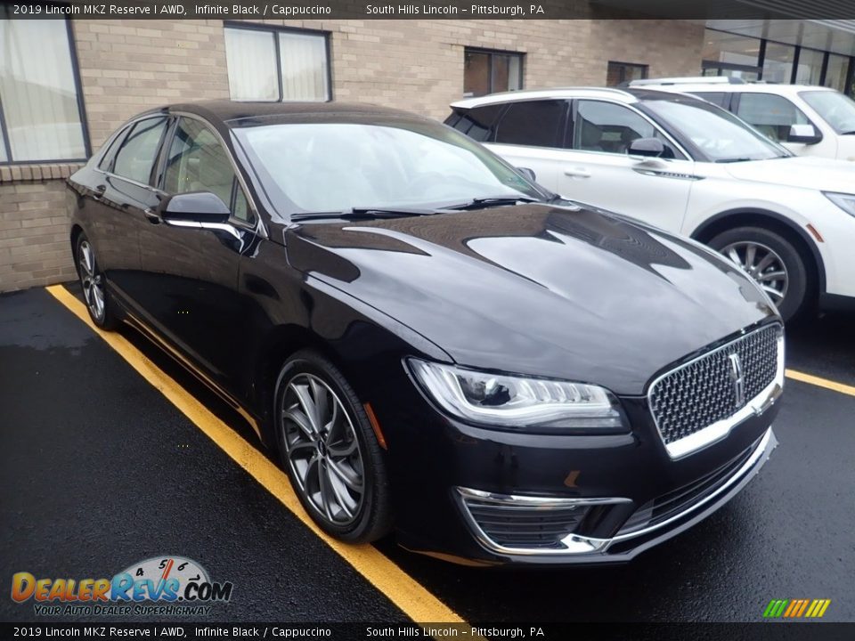 2019 Lincoln MKZ Reserve I AWD Infinite Black / Cappuccino Photo #4