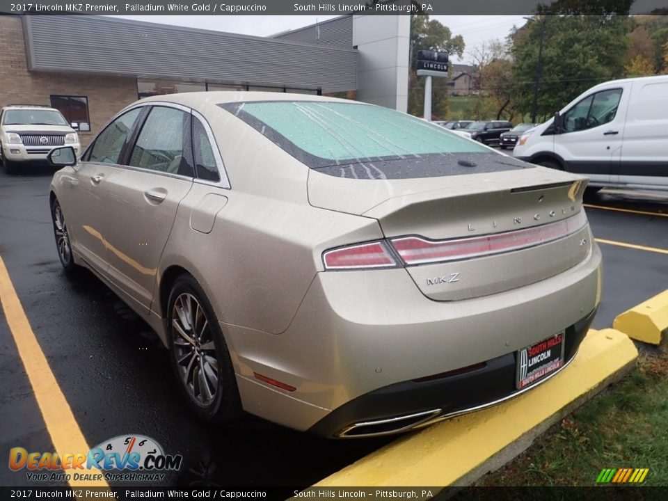 2017 Lincoln MKZ Premier Palladium White Gold / Cappuccino Photo #2