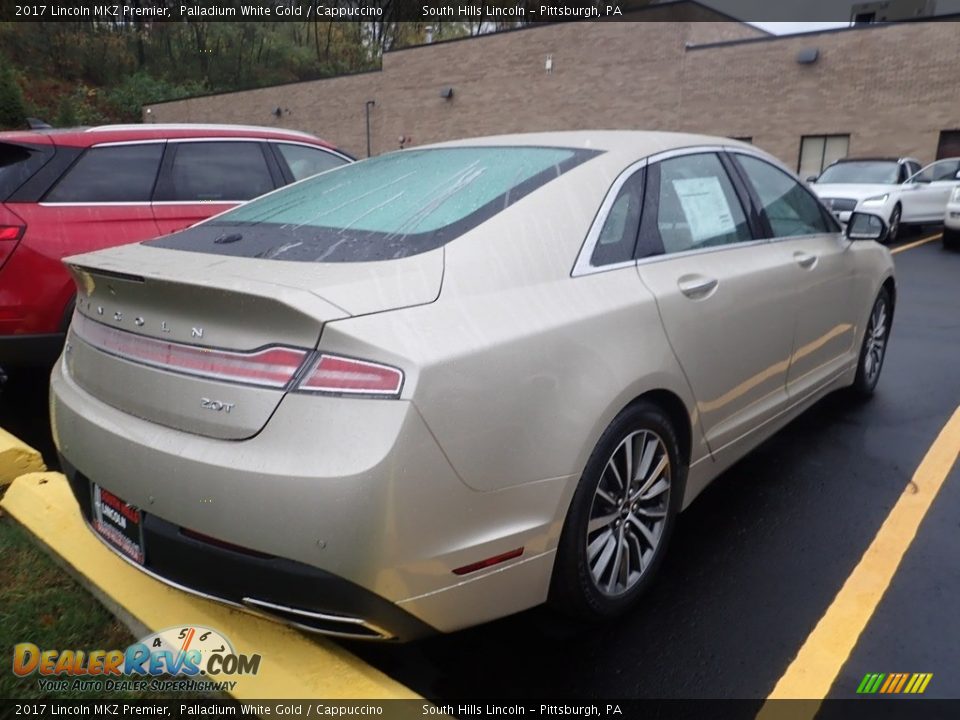 2017 Lincoln MKZ Premier Palladium White Gold / Cappuccino Photo #4