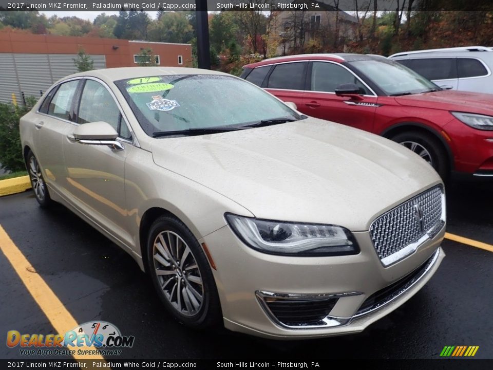 2017 Lincoln MKZ Premier Palladium White Gold / Cappuccino Photo #5